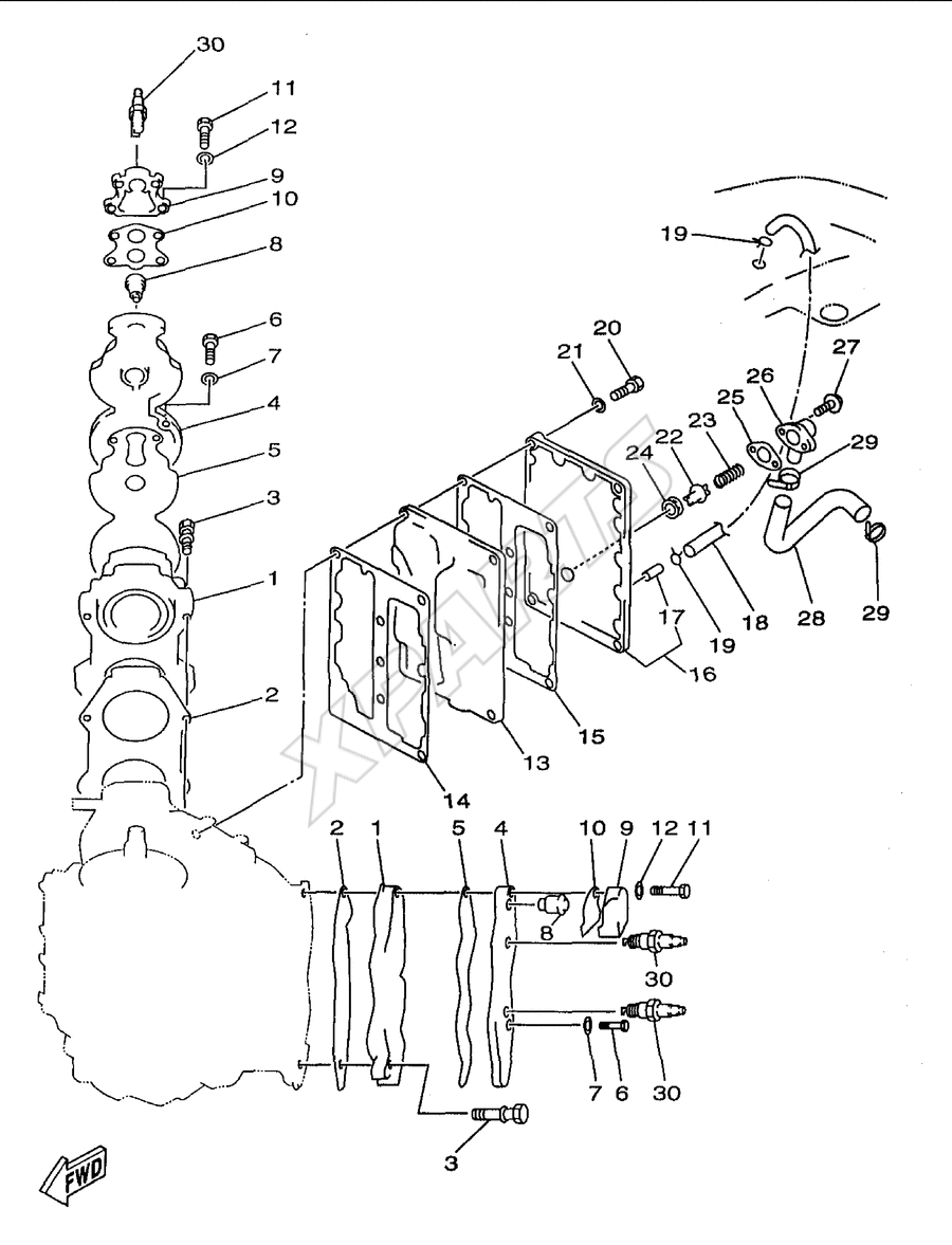 CYLINDER CRANKCASE 2